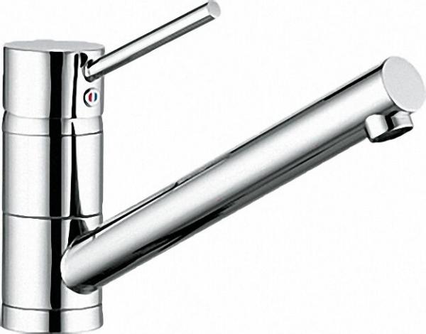 KLUDI SCOPE - chrom Spültisch-EHM DN 10, schwenkb. Aus- lauf, für drucklose Speicher