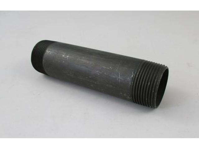 2024009 Doppelnippel R 1 1/4', 150 lang,Schwarz verzinkt 2024009 Doppelnippel R 1 1/4', 150 lang,Schwarz verzinkt