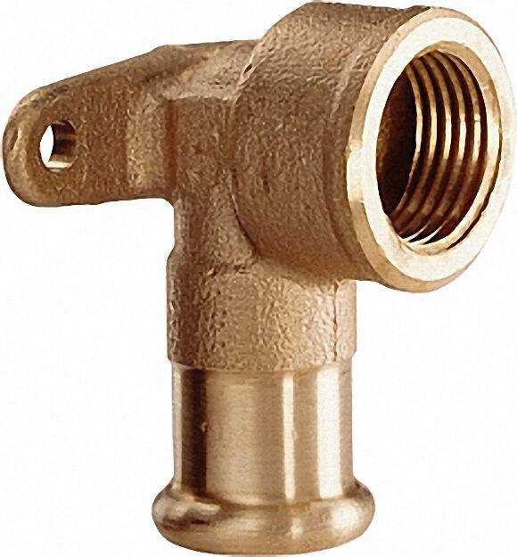 Rotguß Pressfitting Wandscheibe 15x1/2'' IG Typ 6472g Rotguß Pressfitting Wandscheibe 15x1/2'' IG Typ 6472g