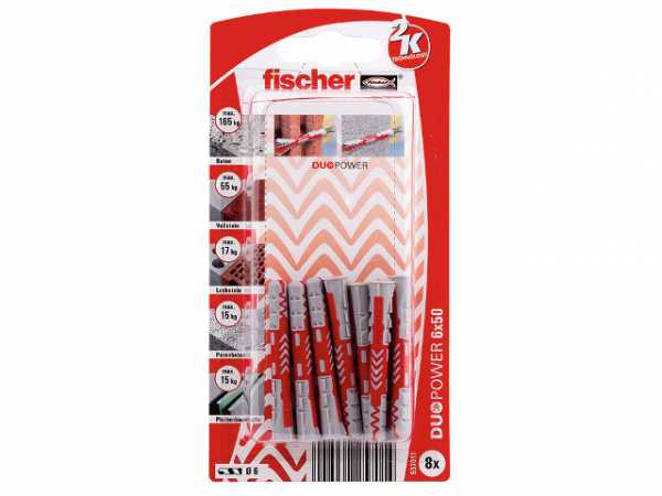 Fischer DuoPower 6x50, 537611, SB-Programm