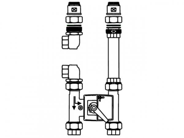 DIMPLEX 367780 MMB32 Mischermodul für bivalente Anlagen