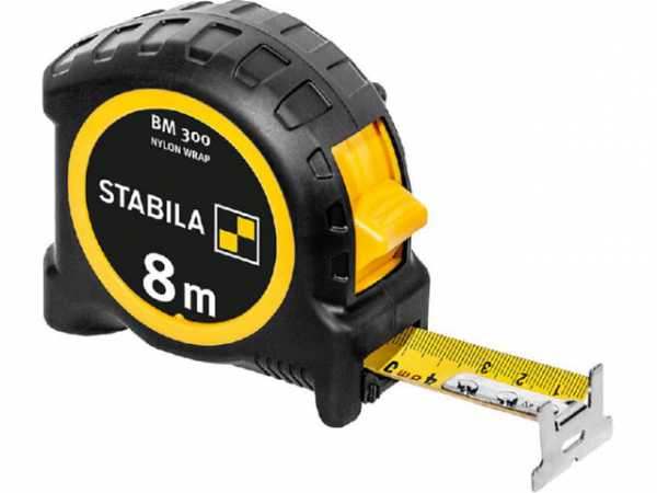 Maßband Stabila BM 300, 8 m (cm)