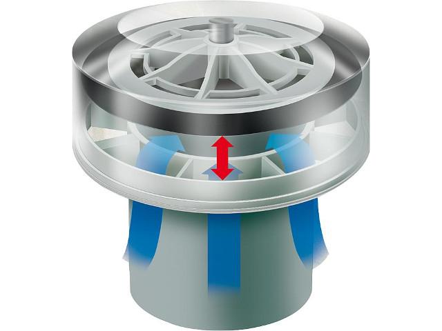 Belüftungsventil DN 110 für den Einsatz von 6 bis 12 Bäder mit I Belüftungsventil DN 110 für den Einsatz von 6 bis 12 Bäder mit I