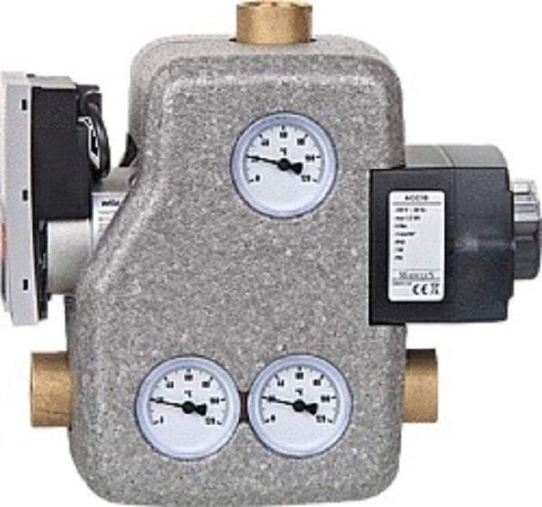 EVENES Festbrennstoffladeeinheit Easyflow MCCS,DN25(1''),Festwertregler,Wilo Yonos Para RS/7-RKC