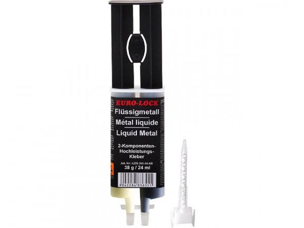 Flüssigmetall LOS 365 bis +100°C Doppelspritze mit Adapter 24 ml