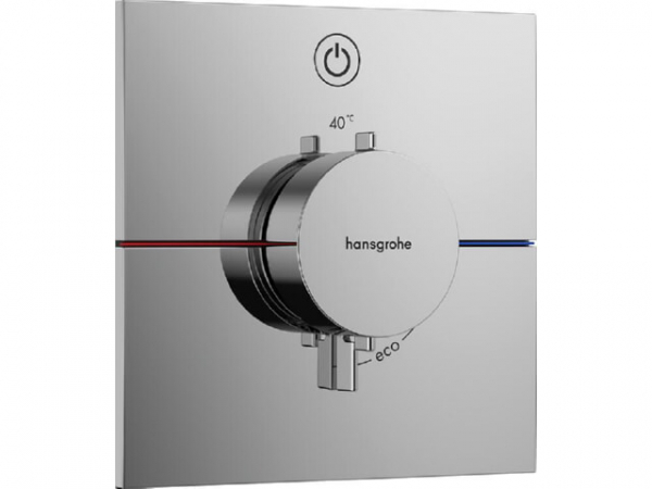 UP-Thermostat Hansgrohe ShowerSelect Comfort S Fertigset 1 Verbraucher chrom
