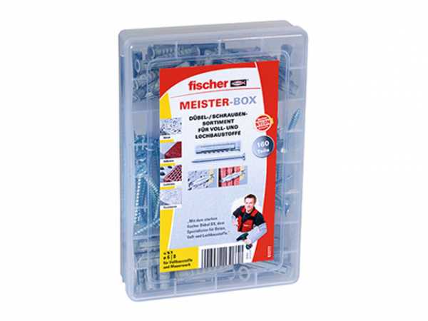 Fischer 513777 Meister-Box SX mit Schrauben