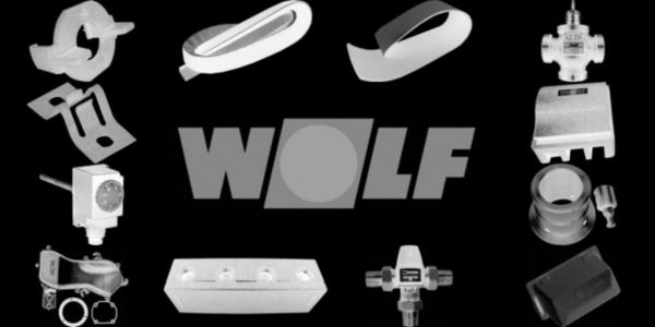 WOLF 2484301 Seitenverkleidung hinten rechts unteninkl. Befestigungsmaterial weiß