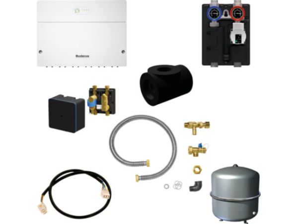 Buderus Logaplus MZ HF-SET-KB192/195 Hybridmanager-Set SG Ready Hybridfähig Wand-/Bodenmontage 7739622478