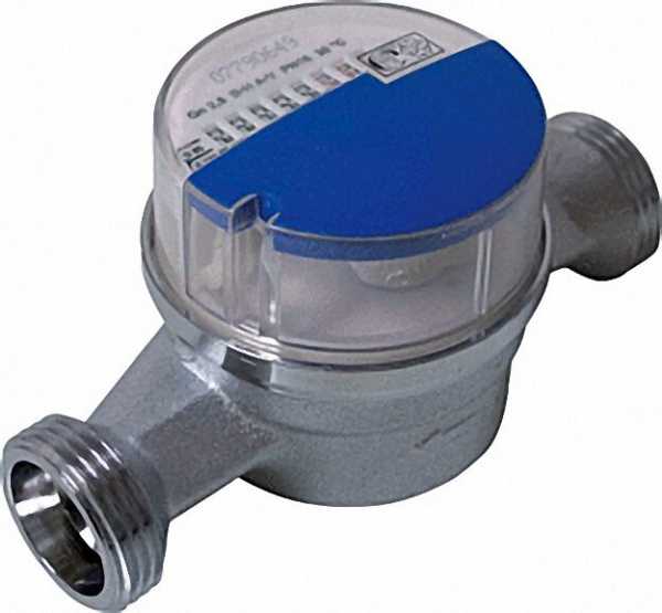 ANDRAE AP Wasserzähler kalt MODULARIS Qn 2,5 m3/h=max 5m3/h 130mm bei max 16 bar 1''=DN 20mm