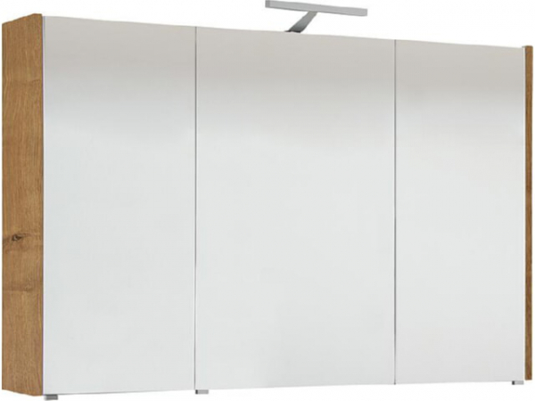 Spiegelschrank mit Beleuchtung Eiche Arlington, 3 Türen 1050x750x188mm