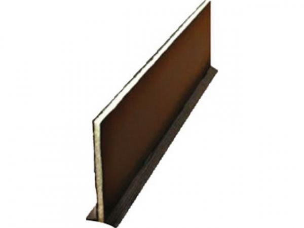 Logafix Fußbodenheizung Dehnfungenprofil Mindestabnahme 2 m mit Kunststoff-T-Steg (selbstklebend) PE-Streifen 100 x10 mm.