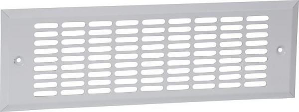 Abdeckgitter-Set Wand, Farbe weiß