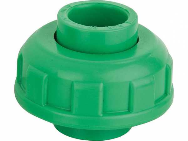Rohrverschraubung PPR 40mm max. Temperatur 80°C