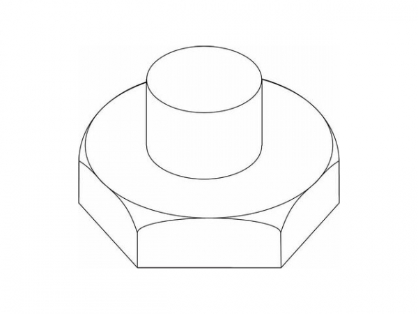 Buderus 87185332410 Stopfen M12x1