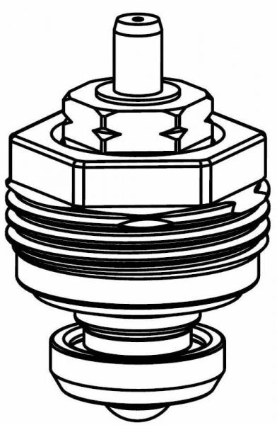 Ventileinsatz für Heimeier Ventil und Heizkreisverteiler Purmo 1 1/4 Zoll, bis ca. Bj.1997