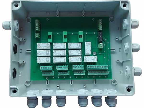 Steuerbox MULTI 6 (mehrfache Steuerbox für 6 Stück Heater)