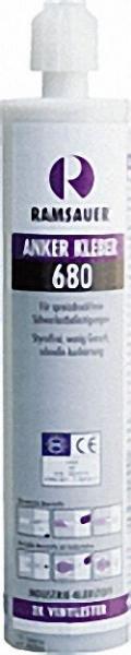 RAMSAUER Ankerkleber 680, 280ml Hochleistungsverbundmörtel EINZELN