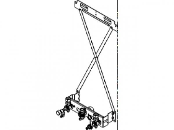 VIESSMANN Montagehilfe, Aufputz-Montage, Vitodens 200-W ab Bj. 2020 und 300-W, ZK04307