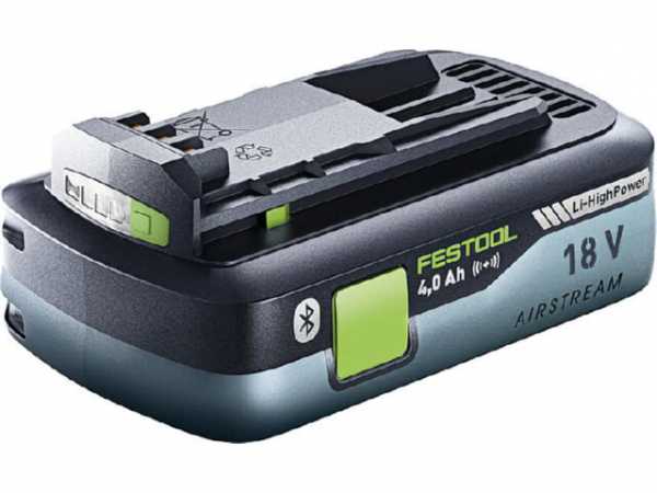 Ersatzakku Festool 18V BP 18 Li 4,0 HPC-ASI mit 4,0 Ah, Bluetooth®