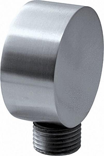 Wandanschlussbogen inox-round Edelstahl poliert
