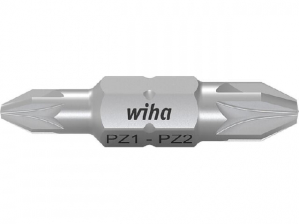 Doppelbit Wiha Pozidriv PZ1 / PZ2 VPE = 10 Stück