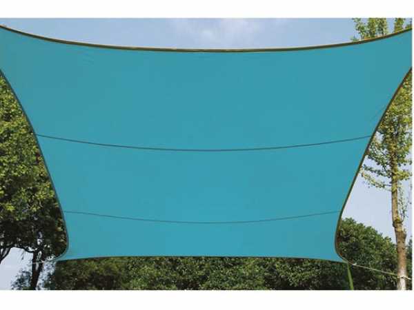 Sonnensegel Viereck 3.6x3.6 m Himmelblau GSS4360BL