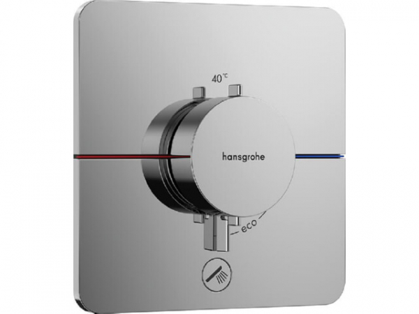 UP-Thermostat Hansgrohe ShowerSelect Comfort Q Fertigset 1 Verbraucher/1 Abgang chrom