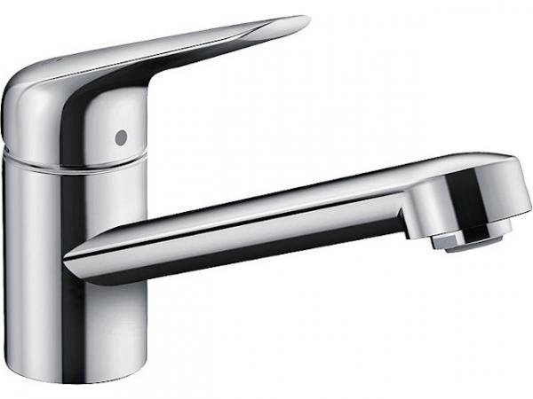 Spültischmischer Hansgrohe 100 Focus M42, chrom Schwenkbereich 360°