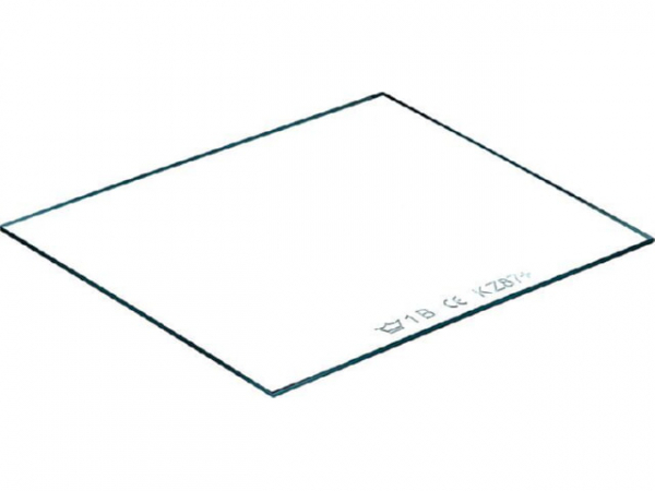 Ersatzscheibe außen Bolle 118x136mm für Helm FLASH, VPE=10 Stück