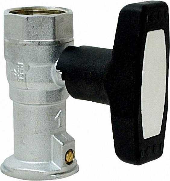 Pumpenflansch-Kugelhahn Isolier-T PN20 1'' x 1 1/4'' mit SKB