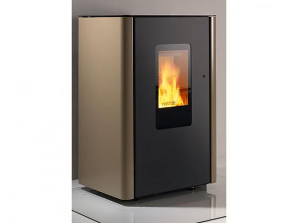 Buderus Pellet-Primärofen Jack water+, 2-10 kW, Seiten sahara, Steuerung S4, 7736602198