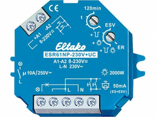 Stromstoßschalter Eltako ESR61NP-230V+UC