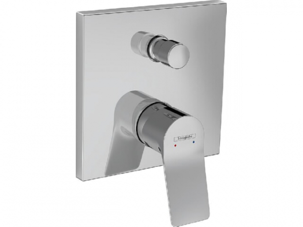 UP-Wannenmischer Hansgrohe Vivenis Fertigset chrom