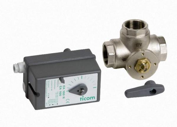 VIESSMANN 7165482 3-Wege-Umschaltventil mit elektrischem Antrieb, Anschluss R1 1/4 (Innengewinde)