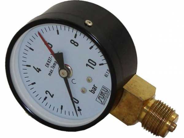 WOLF 2745017 Manometer NG080 10 BAR