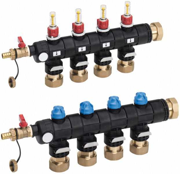 ZK01289 Soleverteiler PE 32 x 2,9 für 3 Solekreise ZK01289 Soleverteiler PE 32 x 2,9 für 3 Solekreise