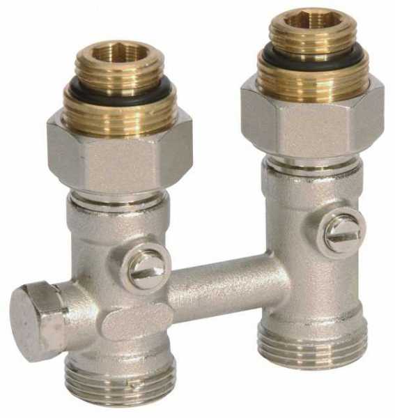 VIESSMANN 9573917 Anschlussverschraubung R1/2 IG, Durchgangsform, Einrohrsytem