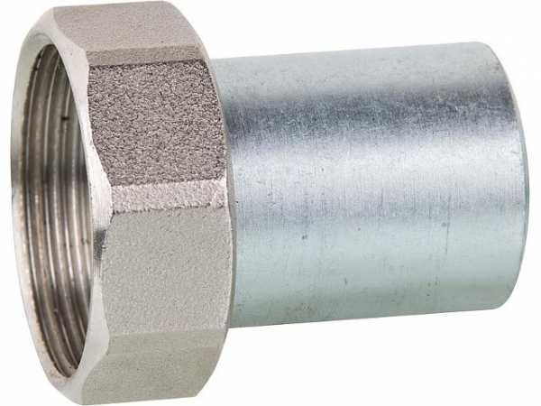 ZILMET Anschlussverschraubung, PWT ZB35, anschweißen, DN 20 / ÜWM 1"