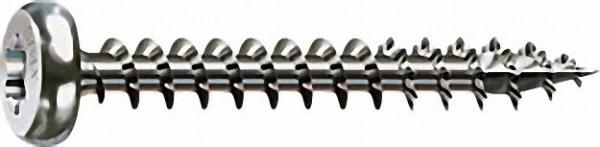 SPAX ABC T-STAR plus Halbrundkopf Edelstahl rostfrei A2 D 3,5x30 VPE 200