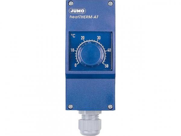 JUMO 60003186 Anlegethermostat Typ 603070/0001 0. . . 120°C Tauchrohr 8x100mm