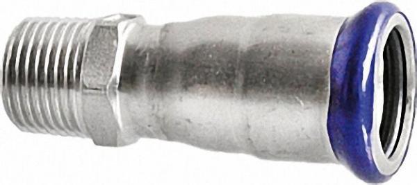 Edelstahl Pressfitting Übergangsstück, (i/AG), 28mm x 3/4''