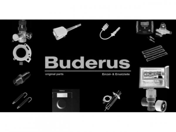 Buderus 87186650830 Rohr Gas