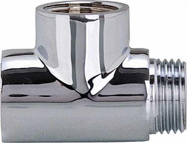 Anschluss-T-Stück 1/2'' verchromt 1 x 1/2'' AG / 2 x 1/2'' IG Typ:SAS