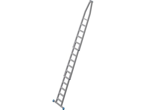 Stufen-Steck-Anlegeleiter, 3-teilig, Arbeitshöhe 5,65m