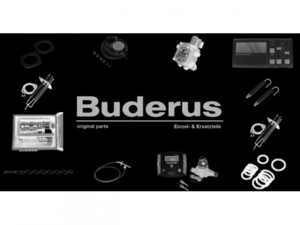 Buderus 5393130 Verschlussleiste kpl f Brennertür G405
