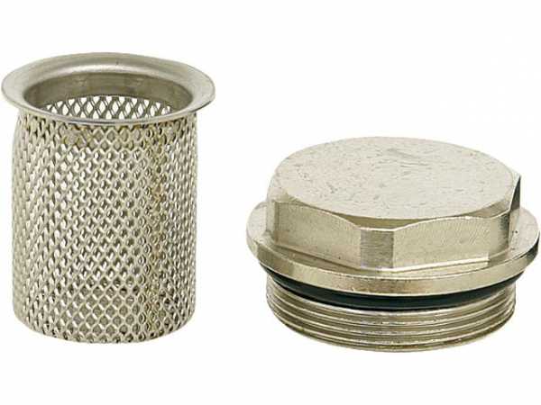 Filter-Set 1/2" / 3/4" Filter mit Stopfen