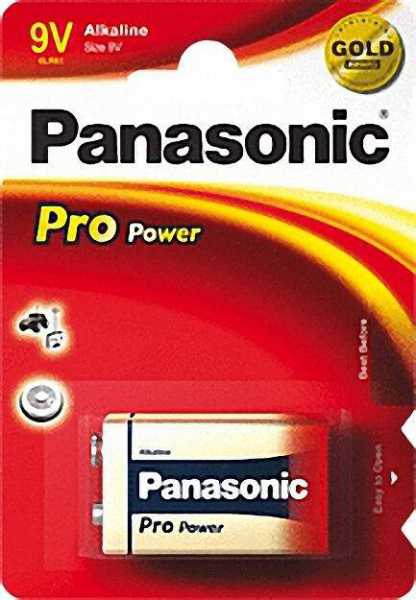 Batterie Panasonic PRO Power 6LR61 9V 1 Stück