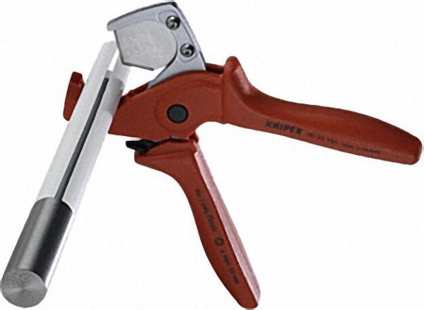 KNIPEX - Schere zu schnellen, exakten Ablängen von geschlitzten Schutzrohren