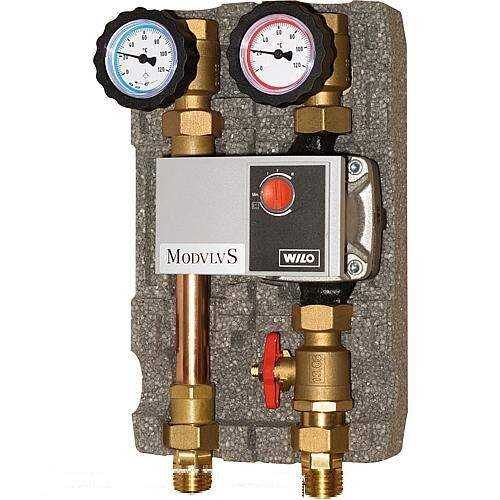 Heizkreisset Easyflow DN20(3/4") m.Isolierung,ungemischt,Pumpe Yonos Para RS 15/6 RKC